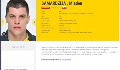 Pao saradnik "kavčana": Uhap&scaron;en jedan od najtraženijih evropskih bjegunaca
