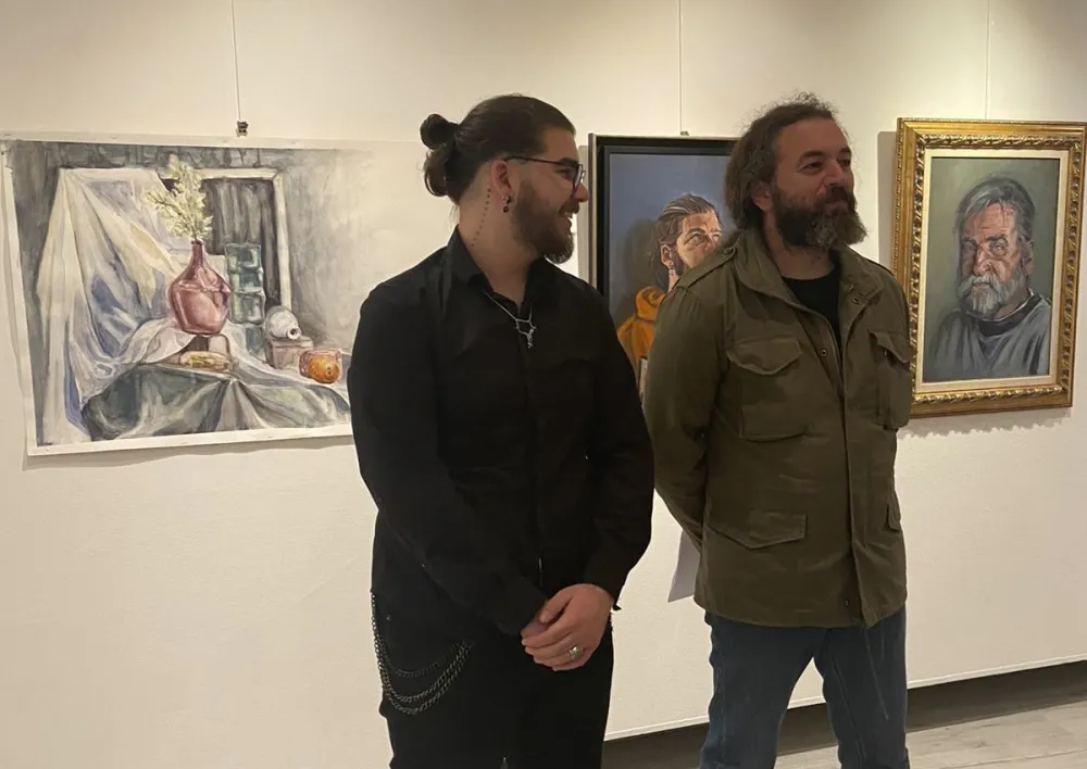 Samostalna izložba slikara Petra Mrdaka