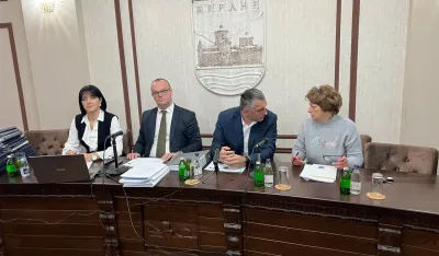 Представници Општине Беране на конференцији за новинаре