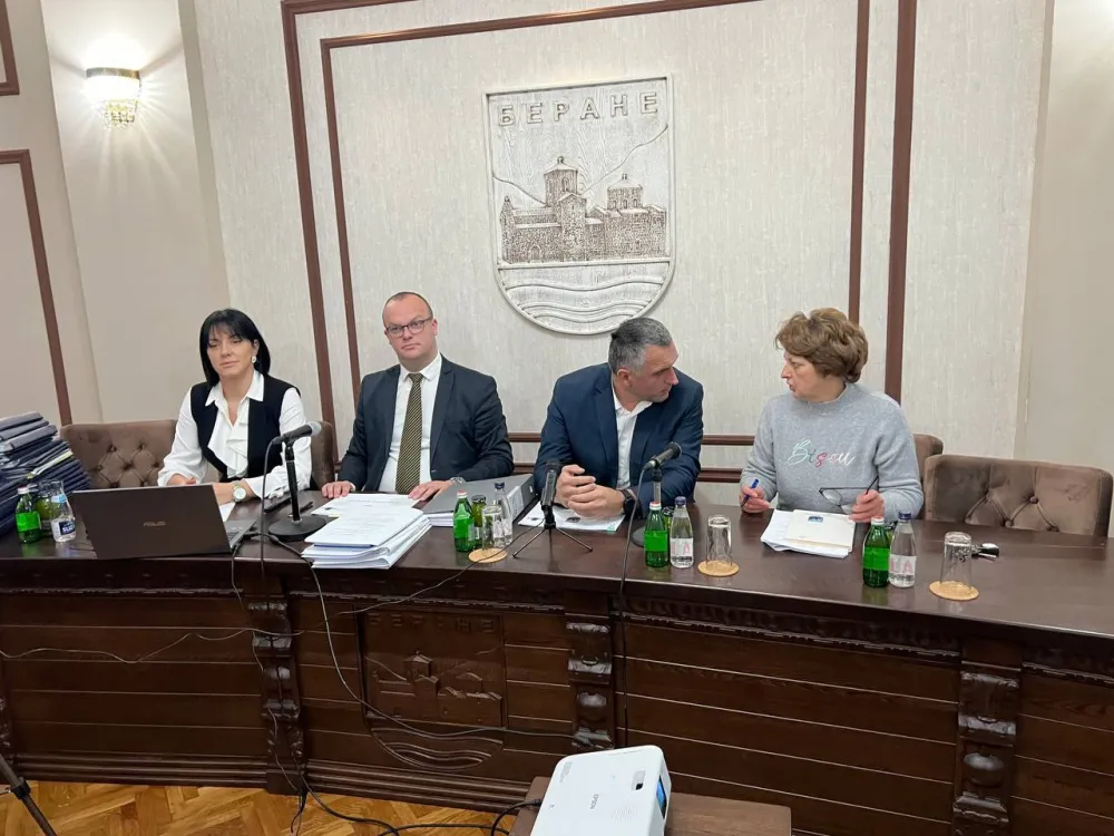 Представници Општине Беране на конференцији за новинаре