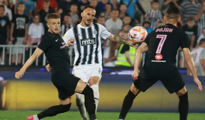 Sa meča između Partizana i Sabaha