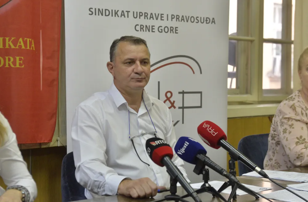 pres sindikata uprave i pravosudja, sindikat pravosudja, Nenad Rakocevic