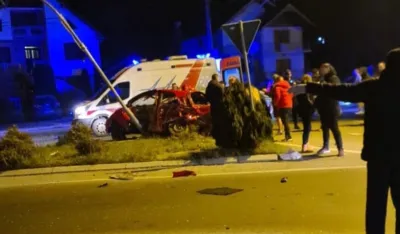 Saobraćajna nezgoda u Rakonjama: Povrijeđeno vi&scaron;e osoba