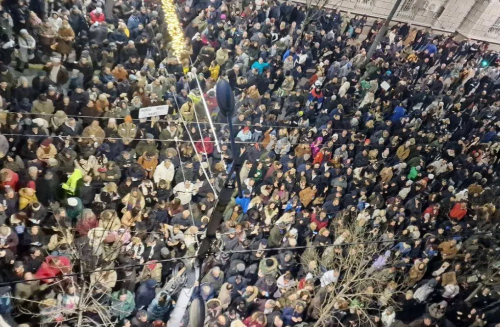 Protest Srbija protiv nasilja