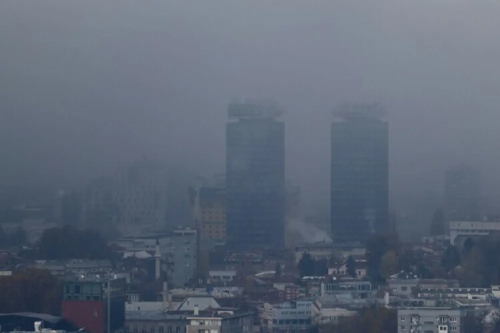 Magla smog Sarajevo