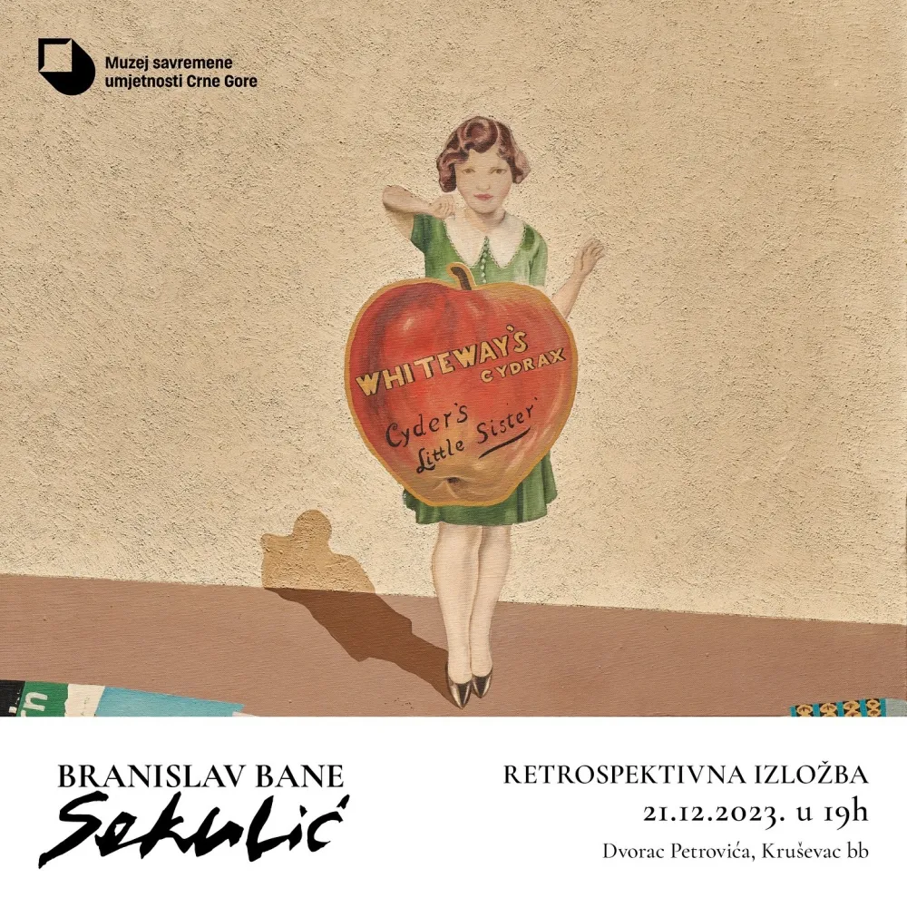MSUCG: Retrospektivna izložba Branislava Sekulića