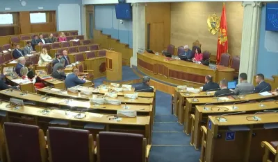 Sa sjednice Skup&scaron;tine Crne Gore