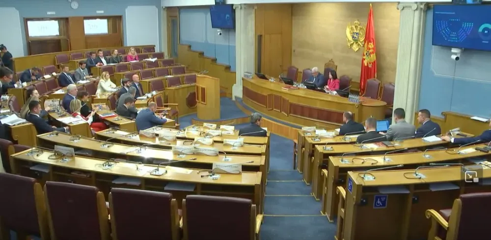 Sa sjednice Skup&scaron;tine Crne Gore