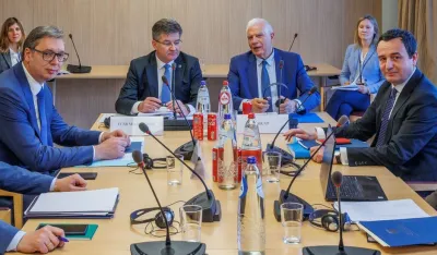 Vučić, Kurti, Borelj i Lajčak