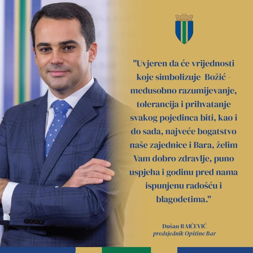 Čestitka Raičevića