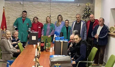 Uručeni pokloni korisnicima domova starih<br><br>