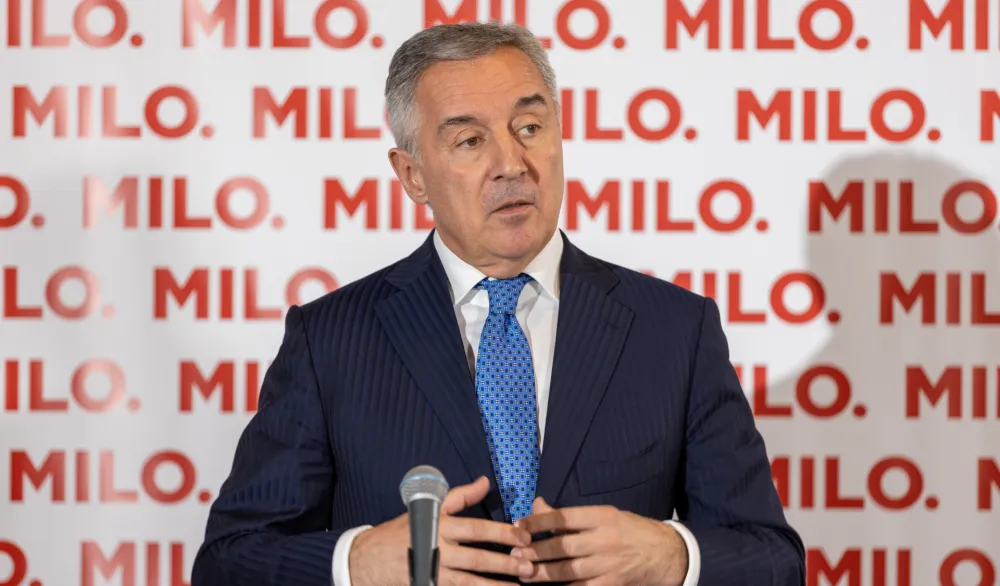 Milo Đukanović u Nik&scaron;iću