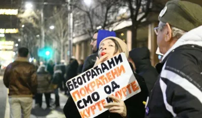 Deveti dan protesta u Beogradu
