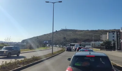 Udes kod restorana Internacional