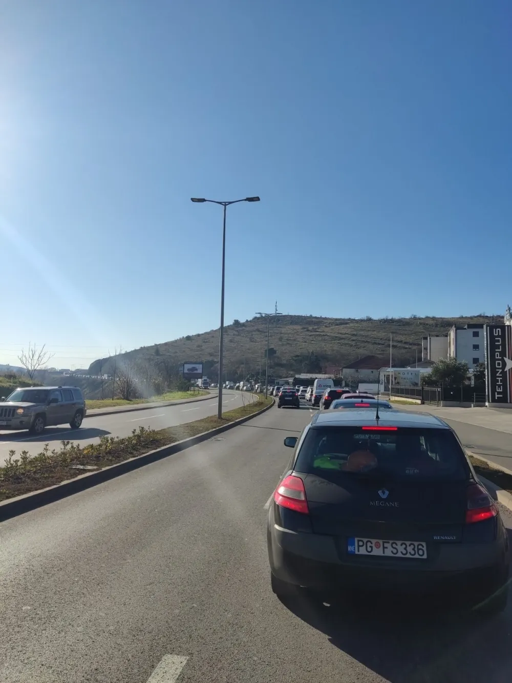 Udes kod restorana Internacional