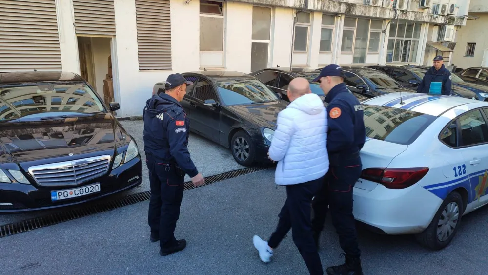 Privođenje Đorđija Pavićevića