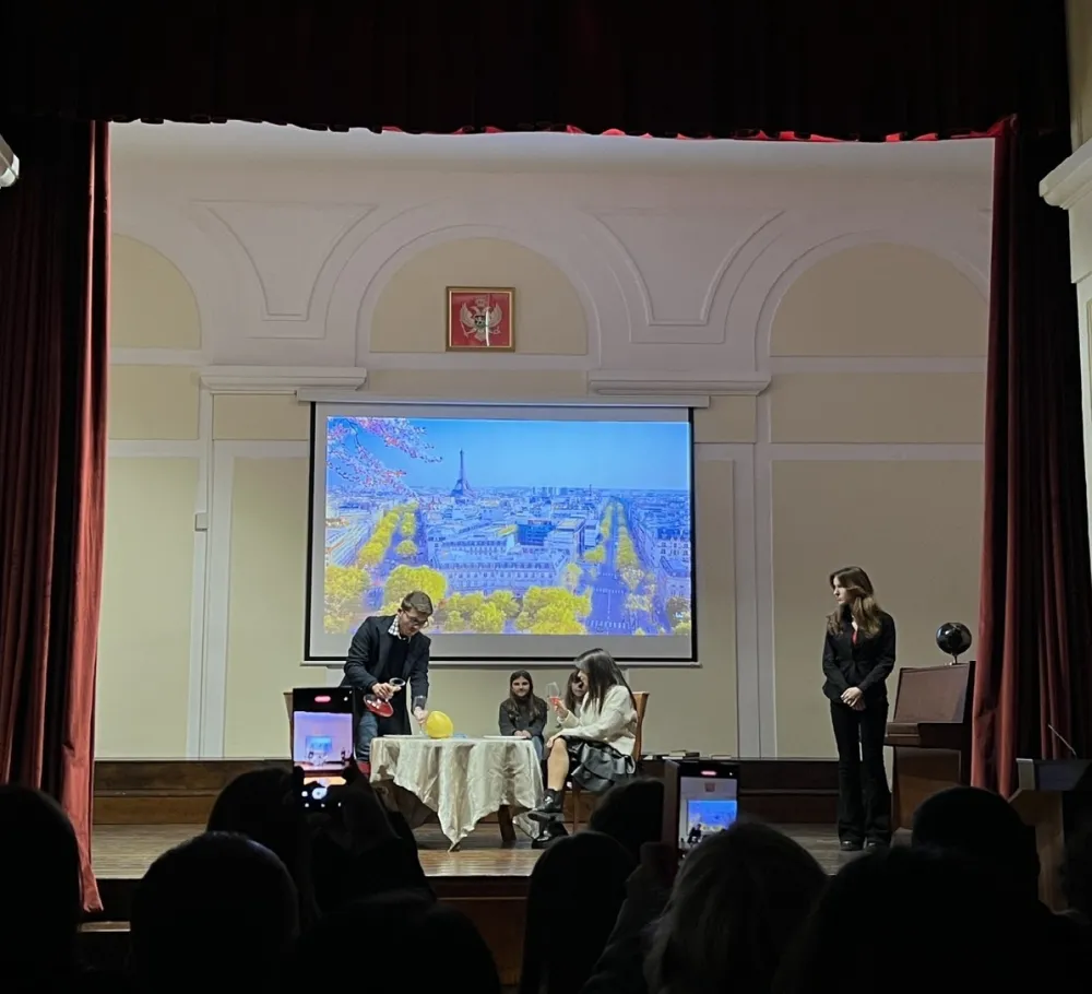 predstava u gimnaziji slobodan skerovic