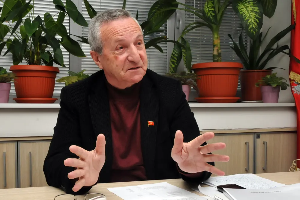 Branko Vesovic - predsednik udruzenja penzionera 