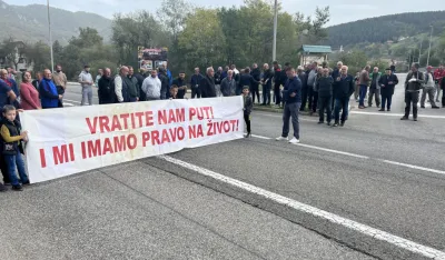 Bijelo Polje: U Novu godinu Bistričani u&scaron;li sa željom da konačno dobiјu put