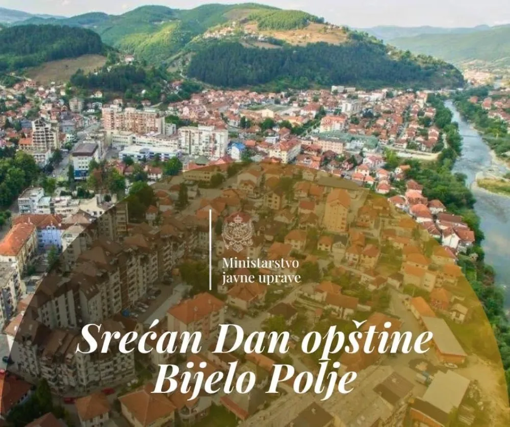 Bijelo Polje čestitka Ministarstva javne uprave