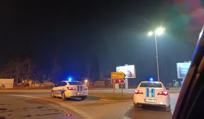 Ilustracija<br>policija, udes, saobraćajna nezgoda