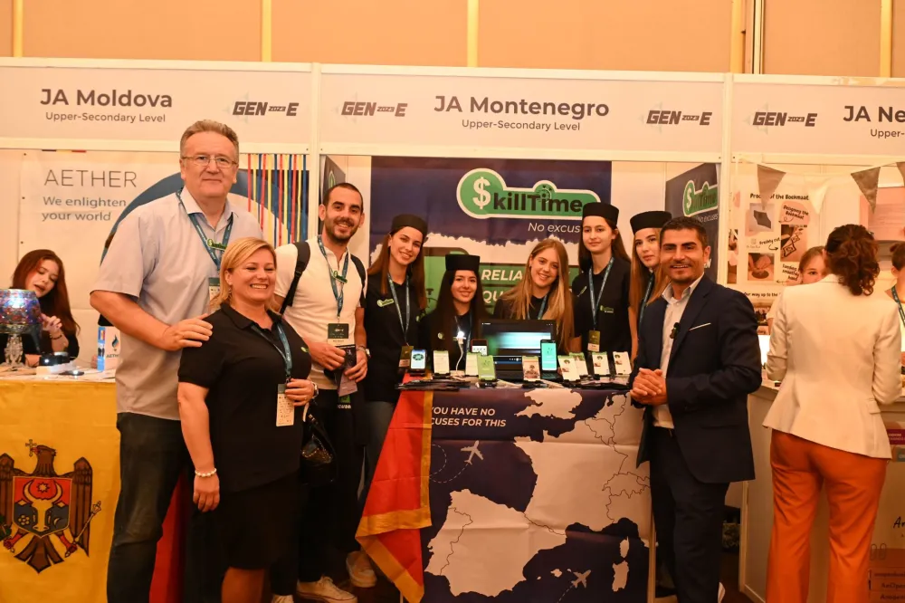 Delegacija "Dostignuća mladih u Crnoj Gori" na JA WolrdWide