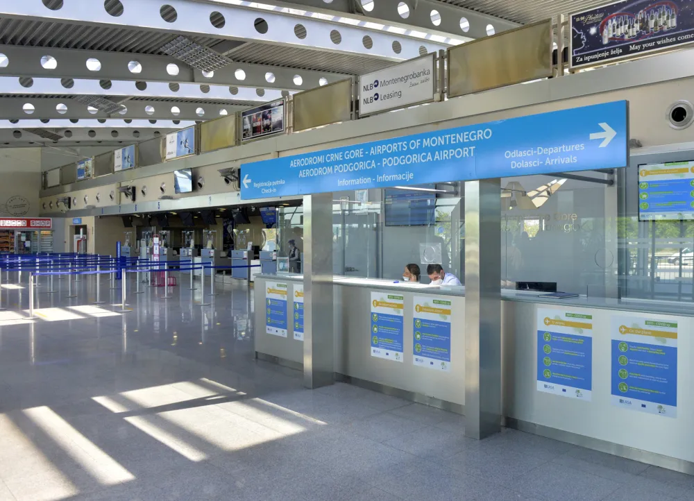 Otvaraju se direktne linije iz Podgorice za Ankaru i Izmir