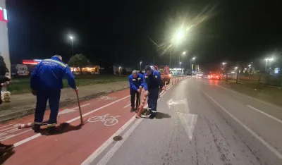 FOTO: Uklanjanje stubića