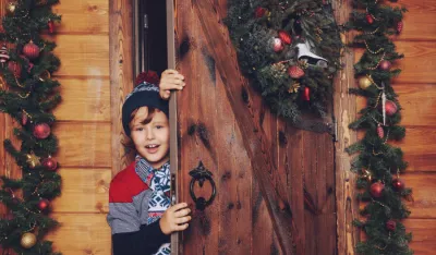 Ilustracija<br>polaznik, položajnik, Božić, Nova godina