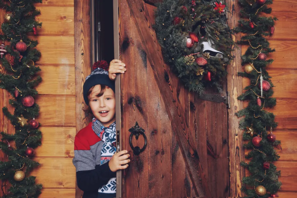 Ilustracija<br>polaznik, položajnik, Božić, Nova godina