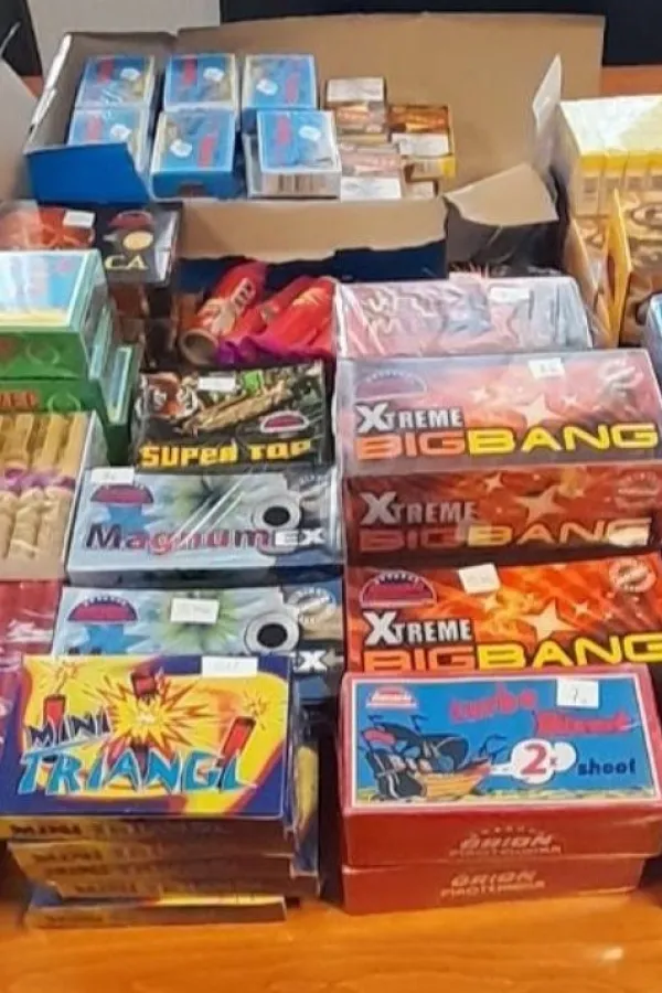 U Kotoru i Tivtu oduzeto skoro 5.000 petardi