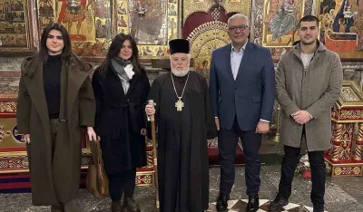 Mandić sa porodicom na božićnoj liturgiji u manastiru Morača