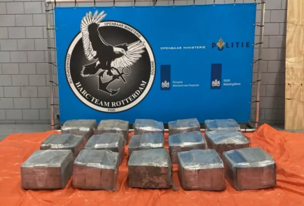 Roterdam: Pronađeno 600 kilograma kokaina tokom kontrole luke