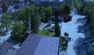 Budući izgled gradskog trga sa džamiјom