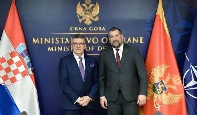 Krapović sa Grubi&scaron;ićem: Podr&scaron;ka Hrvatske evropskom putu Crne Gore
