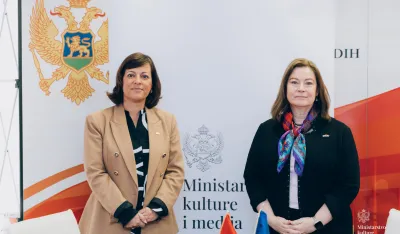 Tamara Vujović i Džudi Rajzing Rajnke