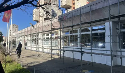 Nova fasada i prozori nakon 40 godina na Domu zdravlja u Bloku V