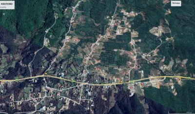 Траса Булевара и насељена мјеста