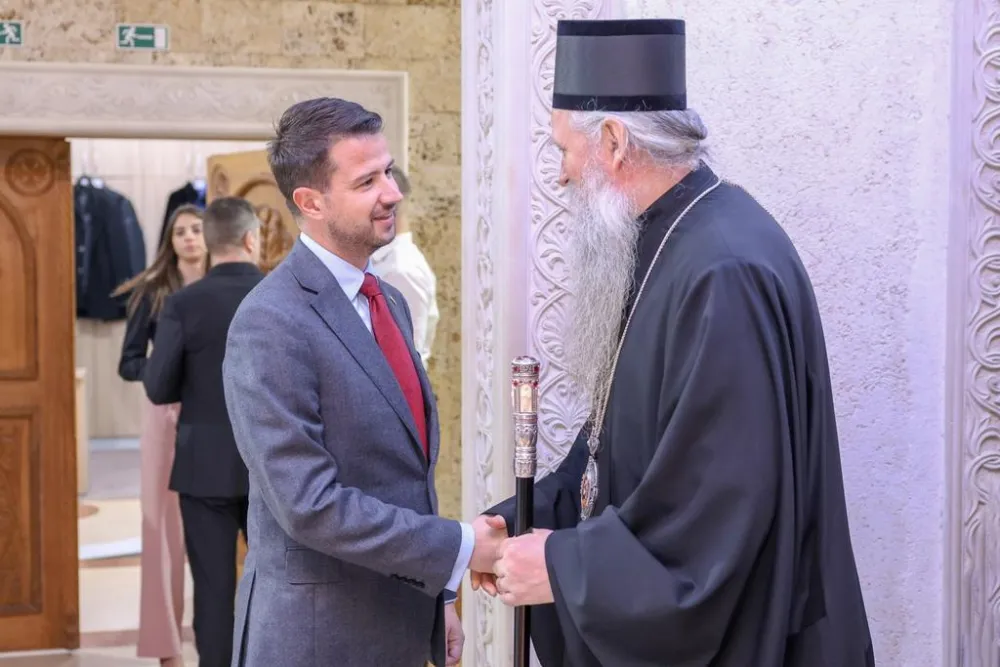 Milatović i mitropolit Joanikije