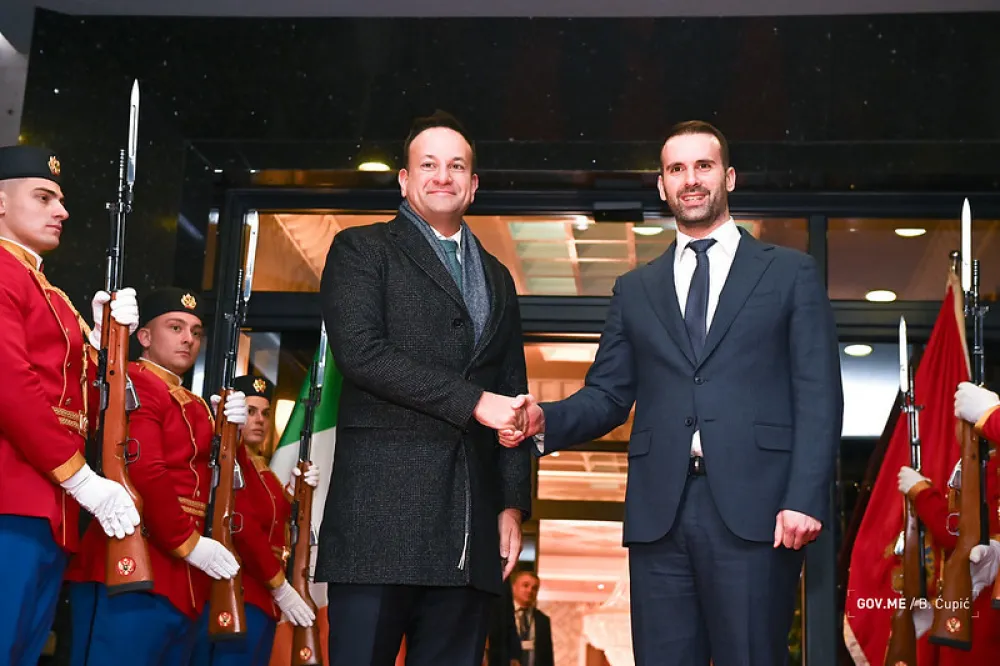 Leo Vardkar i Milojko Spajić