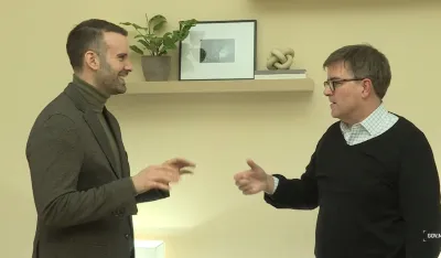 Milojko Spajić i Džejms O'Brajen