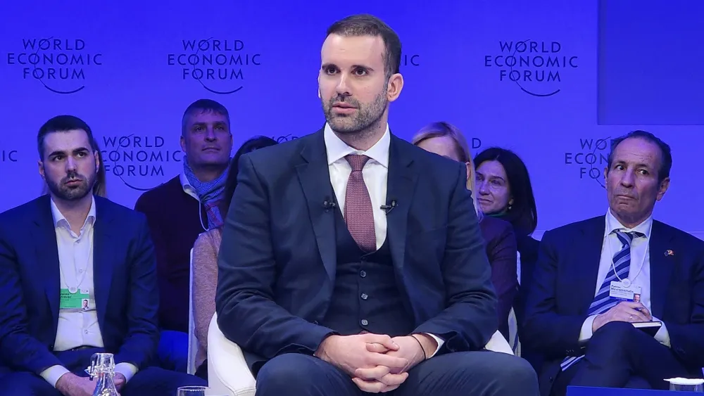 FOTO: Vlada Crne Gore<br>Spajić- Davos