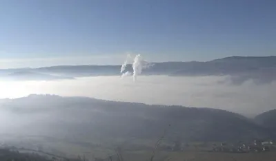 Пљевља у магли