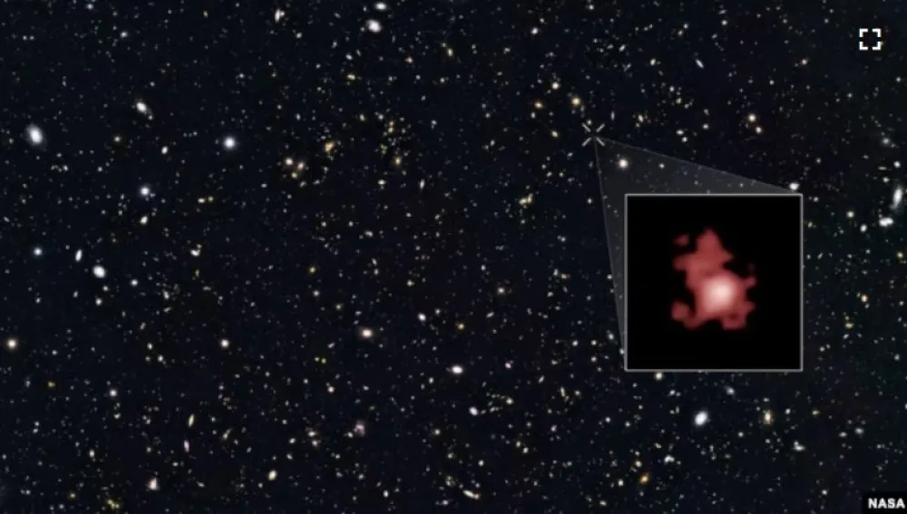 Džejms Veb teleskop otkrio najstariju zasad poznatu crnu rupu