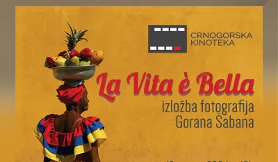 Crnogorska kinoteka: Izložba fotografiјa Gorana &Scaron;abana
