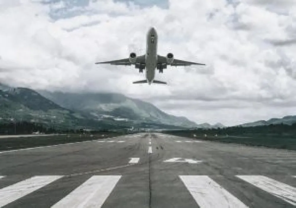 uzlijetanje sa tivatskog aerodroma