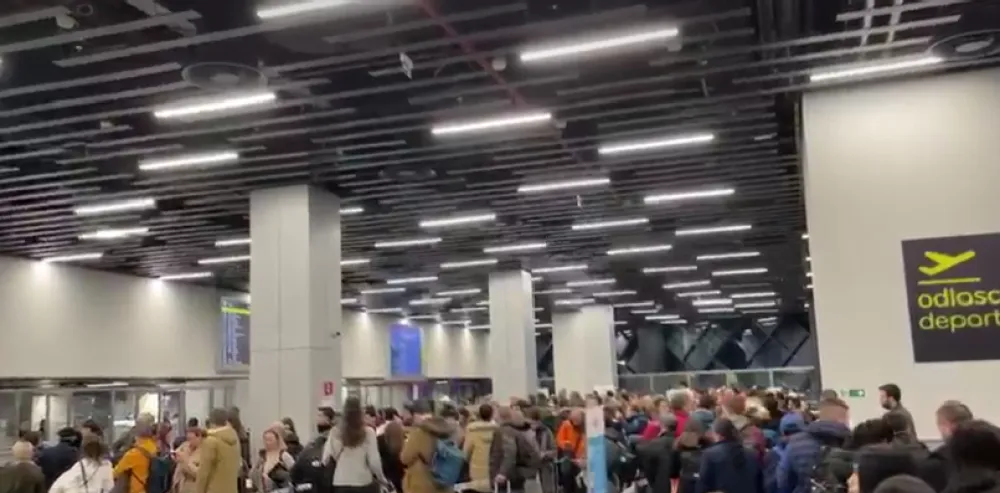 Putnici na aerodromu Nikola Tesla