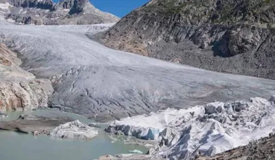 Alpi, glečeri se tope