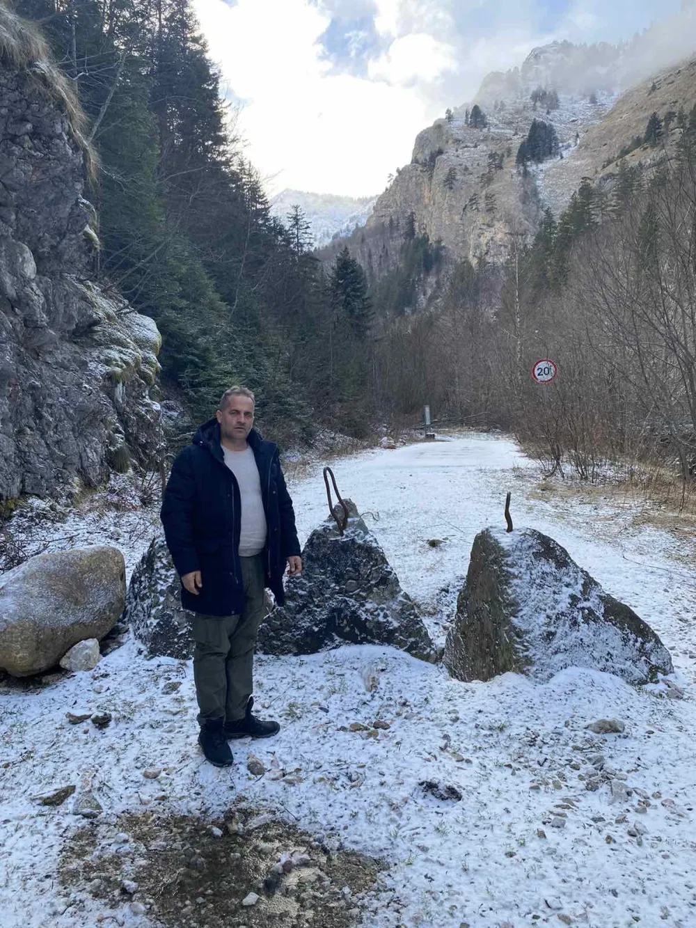 Блокада на путу преко Чакора
