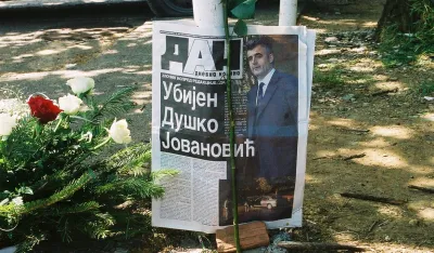 Мјесто убиства уредника "Дана"